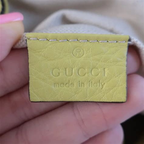 how can you tell if a gucci purse is real|gucci made in italy bag.